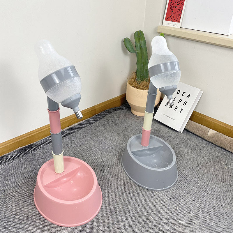 Automatic Adjustable Height Pet Water Dispenser Fountain Stand