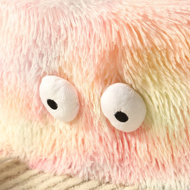 Winter Warm Cute Round Plush Pet Bed Nest