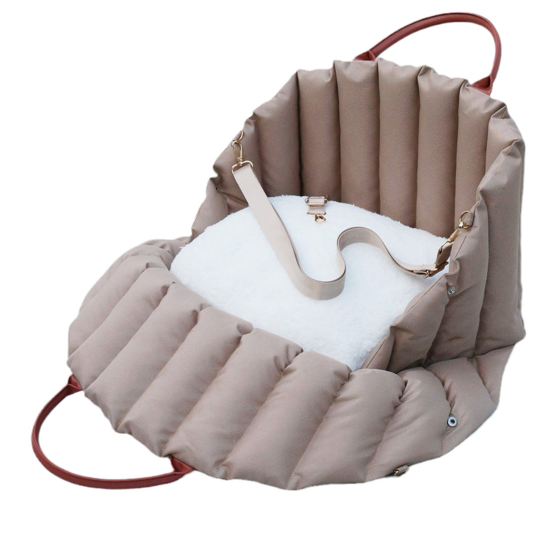 Portable Pet Carrier For Car Travel And Safety