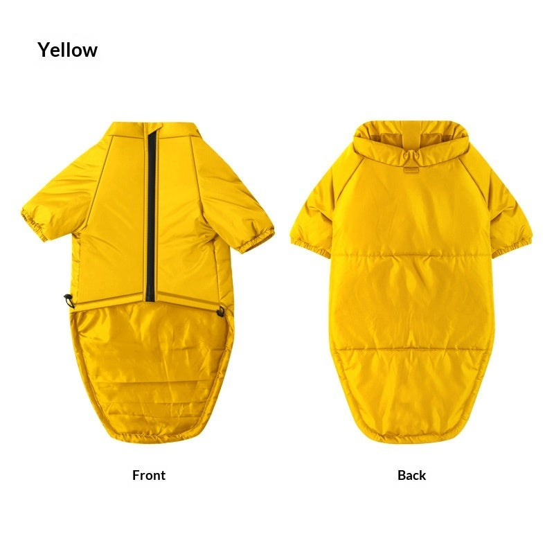 Cotton Two-Leg Pet Jacket For Comfort And Warmth