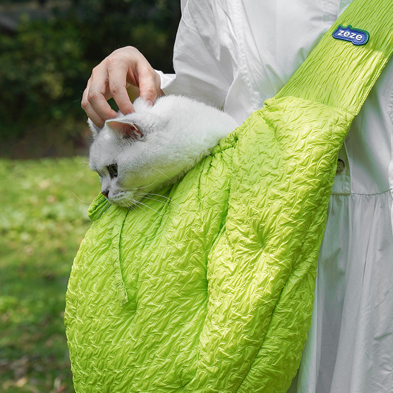 Portable Pet Carrier Bag For Small Pets Warm Shoulder Travel Tote