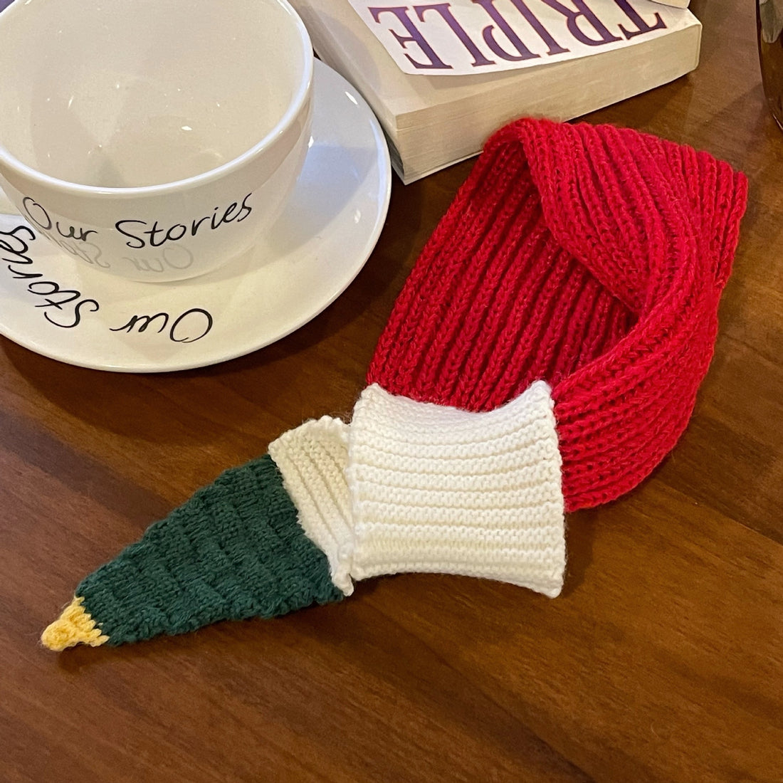Pet Christmas Sweater Festive Holiday Knitwear Warm Winter Clothing