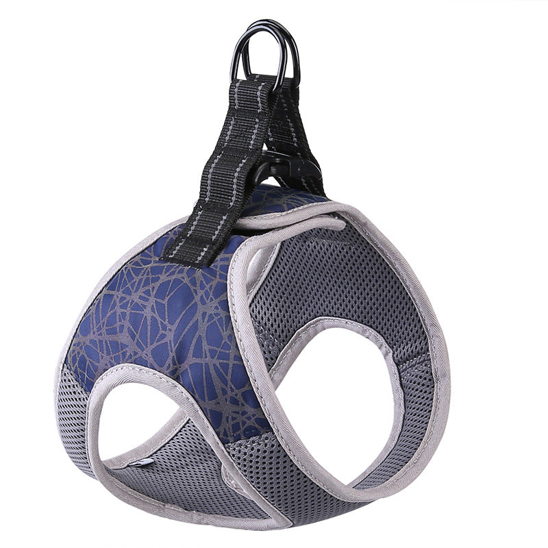 Vest Style Bullfight Pet Harness Leash Set