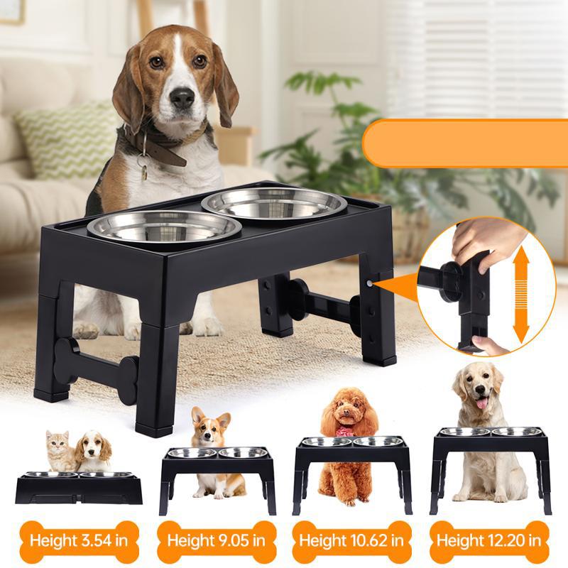 Pet Lifting Feeding Bowl Neck Protection Anti-Tumble Dedicated