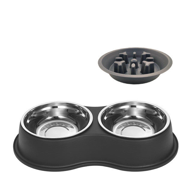 Removable Slow Feeding Pet Bowl For Controlled Eating