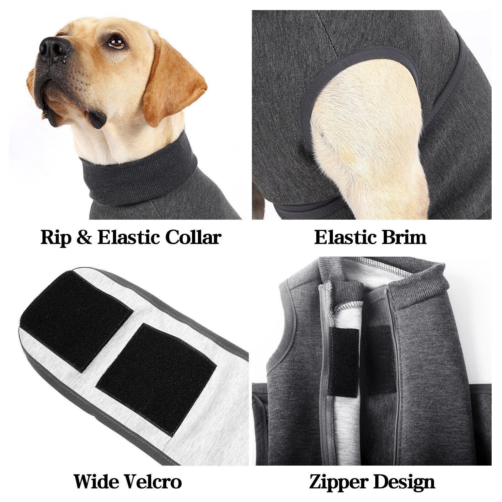Polyester Comfort Cotton Double Layer Warm Pet Jacket