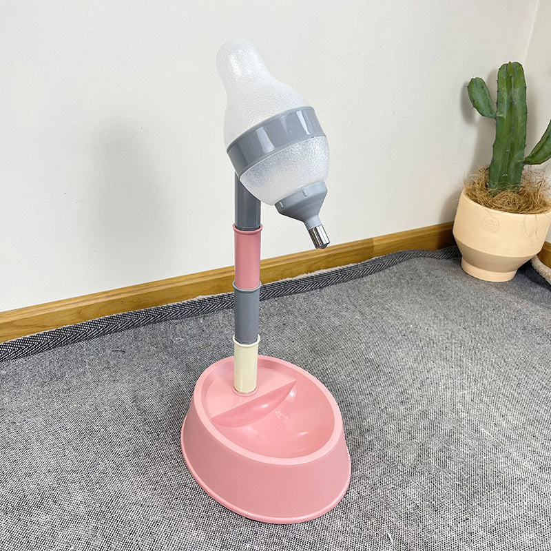 Automatic Adjustable Height Pet Water Dispenser Fountain Stand