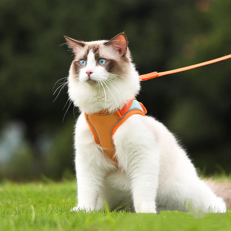 Reflective Anti Escape Adjustable Pet Harness Leash