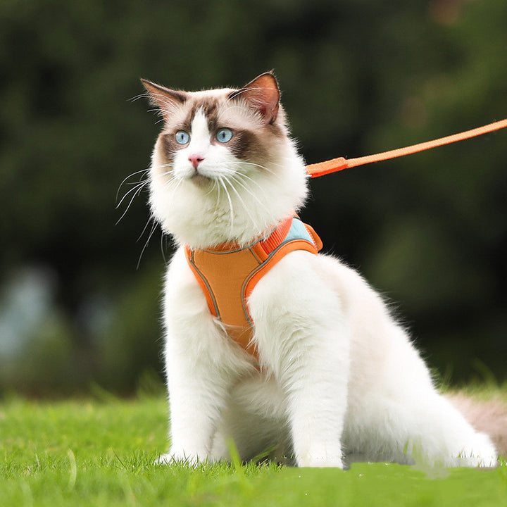 Reflective Anti Escape Adjustable Pet Harness Leash