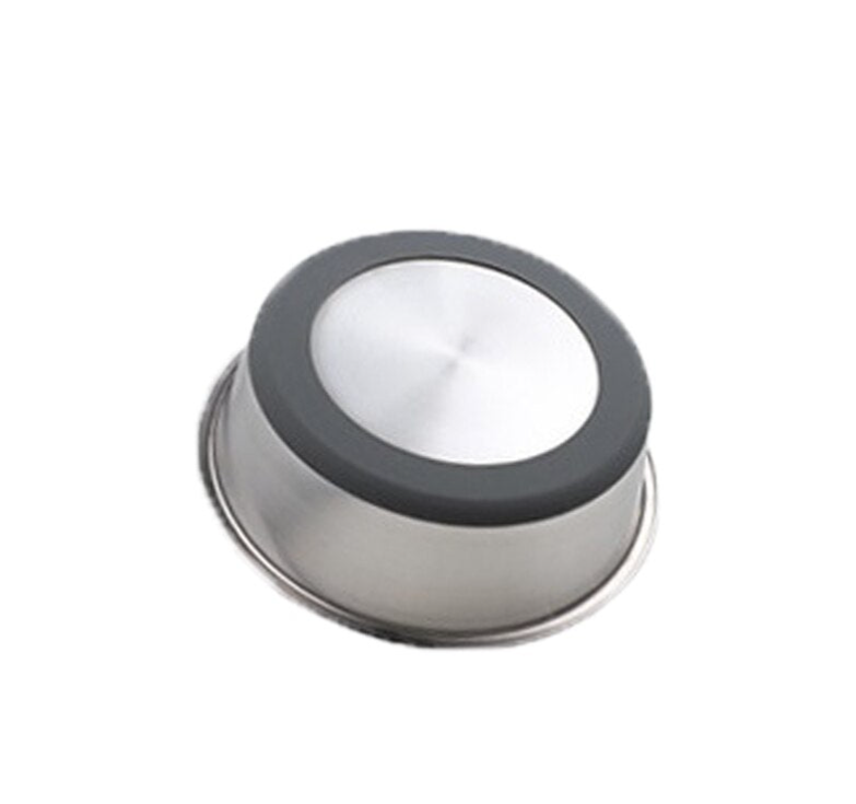 Silicone Stainless Steel Pet Feeding Bowl For Food And Water