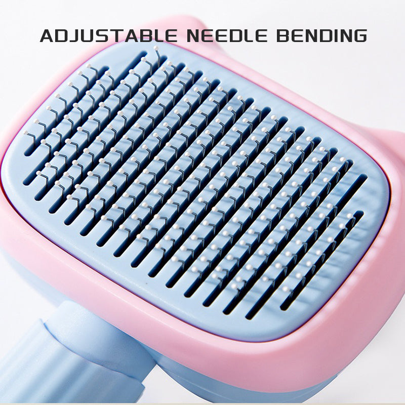 Pet Deshedding Grooming Brush For Hair Reduction And Care