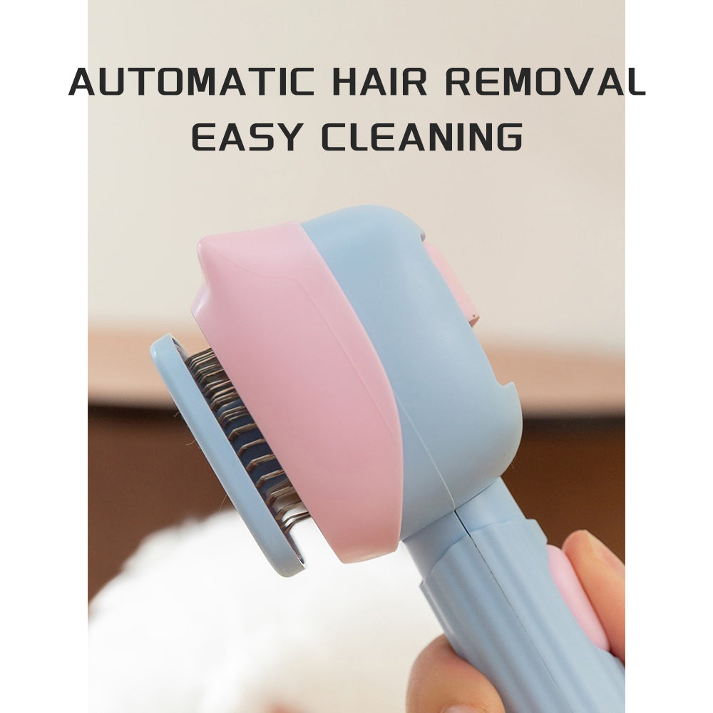 Pet Deshedding Grooming Brush For Hair Reduction And Care