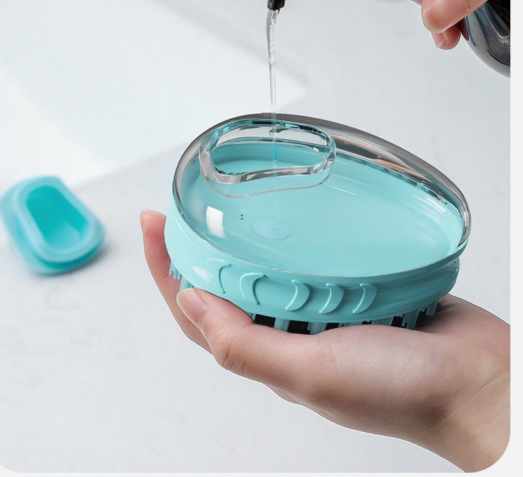 Pet Bath Massage Brush Grooming Tool