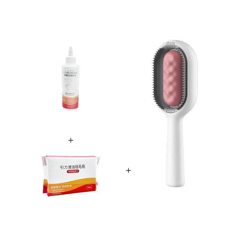 Pet Grooming Dematting Brush For Hair Removal And Cleaning Tool