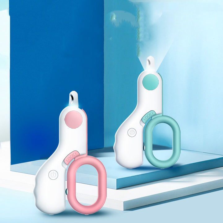 LED Pet Mini Nail Trimmer For Grooming And Care