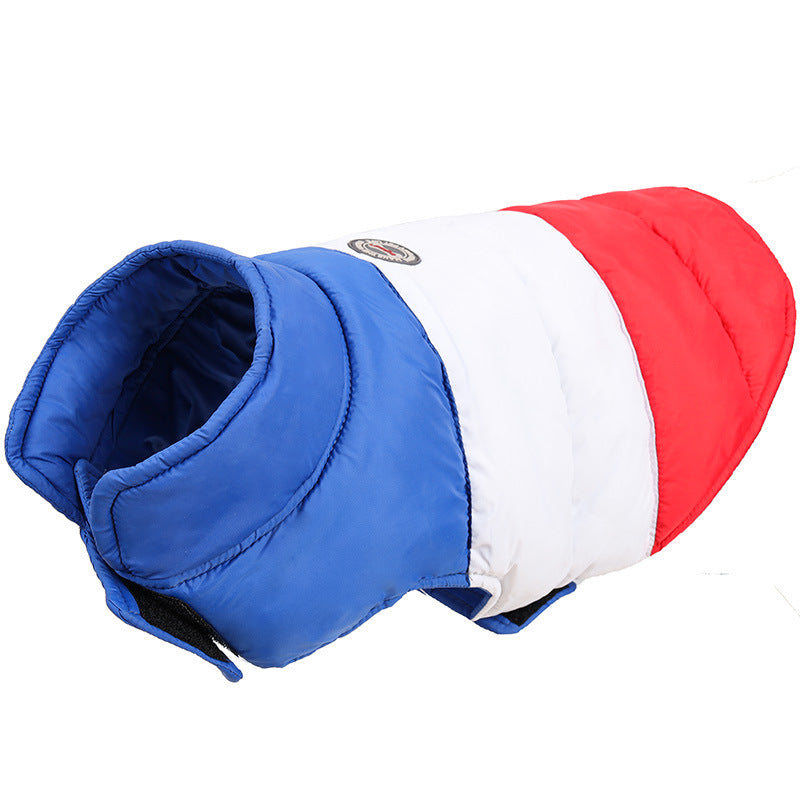 Autumn Winter Thickened Water Repellent Warm Pet Jacket