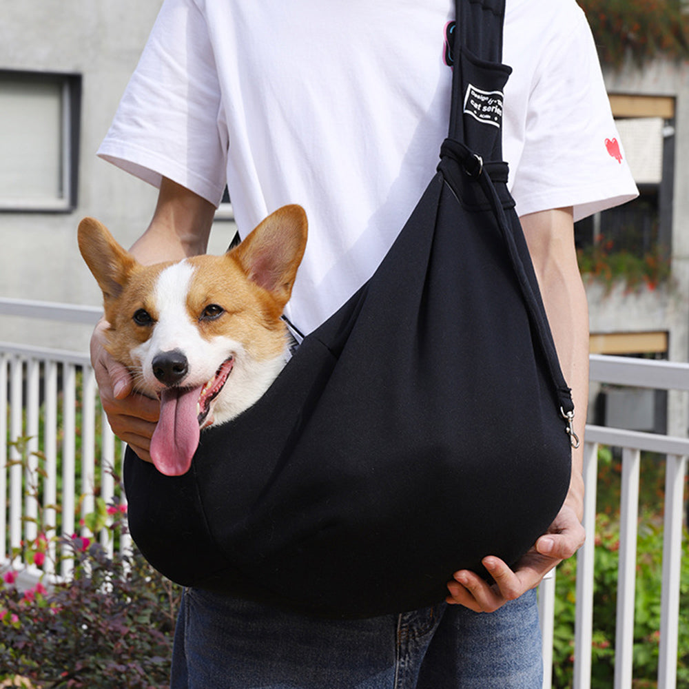 Comfortable Cotton Single Shoulder Pet Carrier Travel Bag