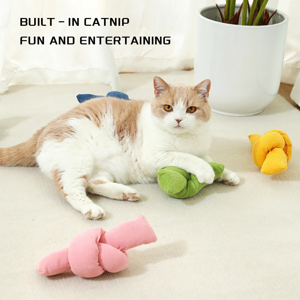 Interactive Cotton Rope Knot Tug And Chew Pet Toy