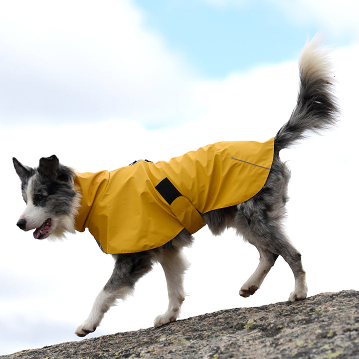 Waterproof Windproof Pet Shell Rain Jacket