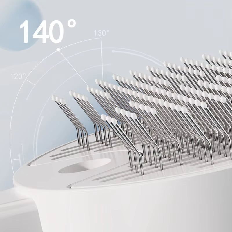 3-In-1 Electric Steam Pet Grooming Brush With Massage Spray