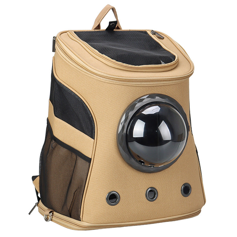 Portable Pet Carrier Backpack For Medium Travel Comfort