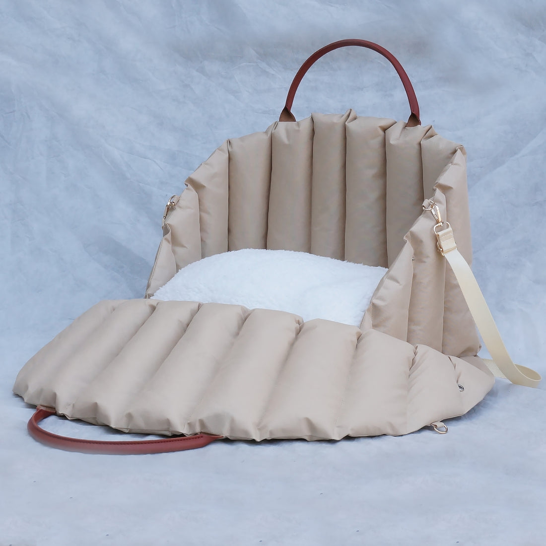 Portable Pet Carrier For Car Travel And Safety